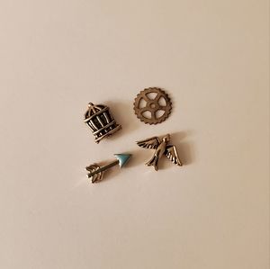 3/$18 Origami Owl Vintage Flair Steampunk Bundle